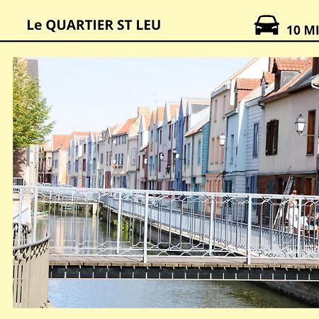Dewailly, 2 Chambres, 3 Lits, Elegant, 700M Centre Ville Amiens Exteriör bild